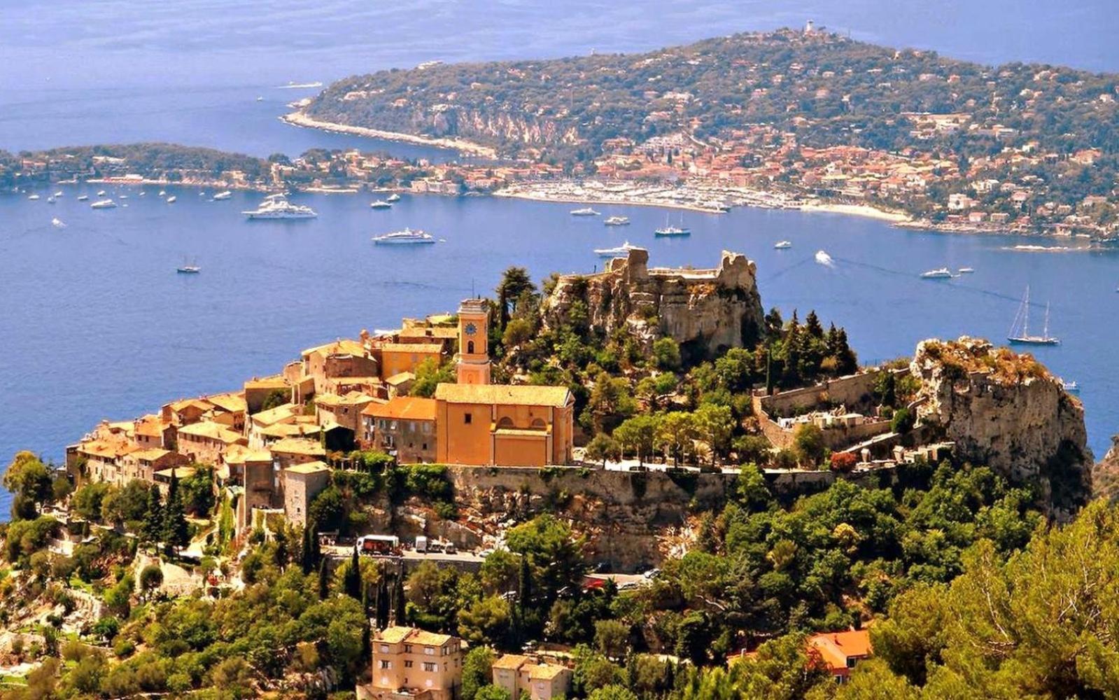 Eze - Appartement Dans Bas De Villa Avec Piscine Pres De Monaco エクステリア 写真