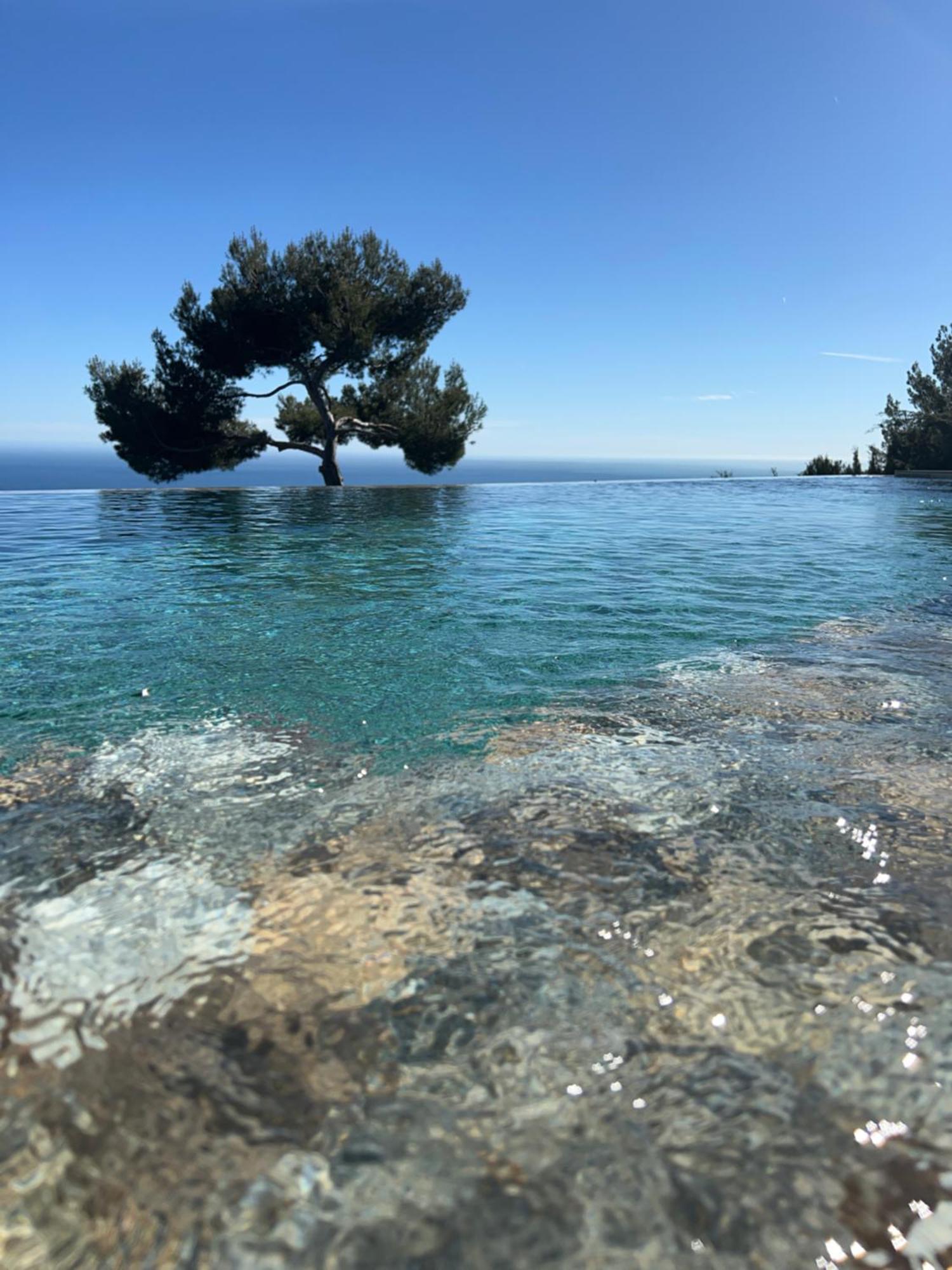 Eze - Appartement Dans Bas De Villa Avec Piscine Pres De Monaco エクステリア 写真